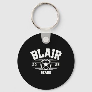 Blair Bears Soccer Byll 2025 Key Ring