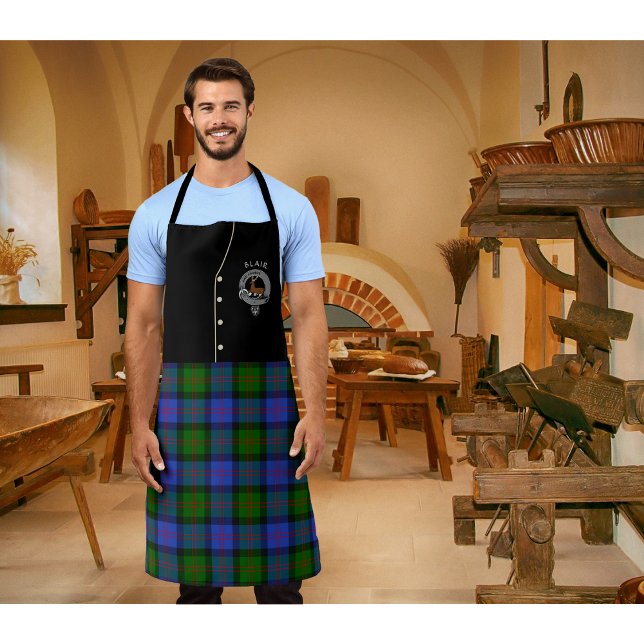 Blair Clan Badge & Tartan Kilt Apron (Creator Uploaded)