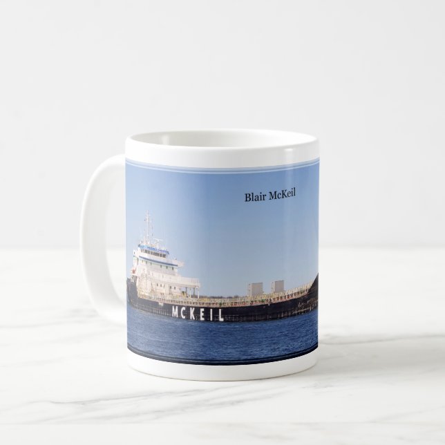 Blair McKeil coffee mug (Front Left)