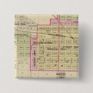 Blair, Nebraska 15 Cm Square Badge