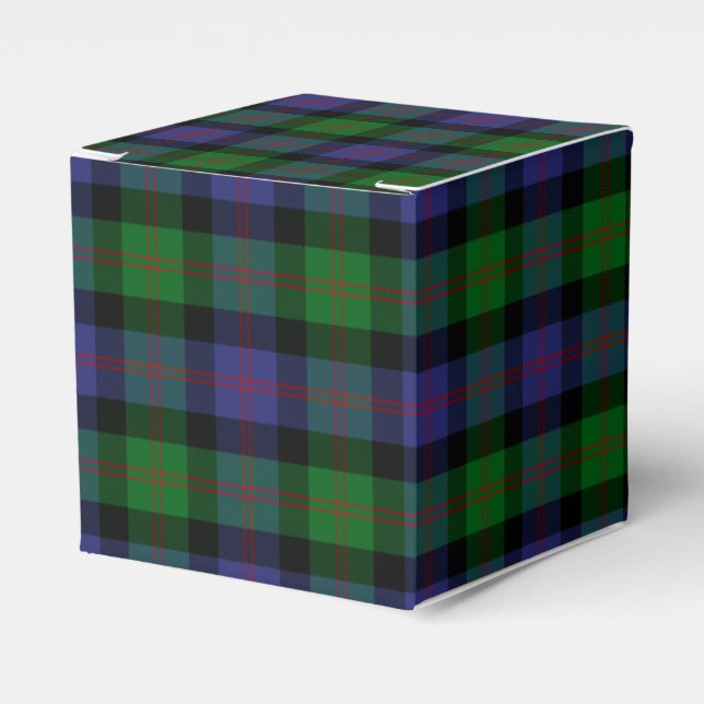 Blair Tartan Favour Box (Front Side)