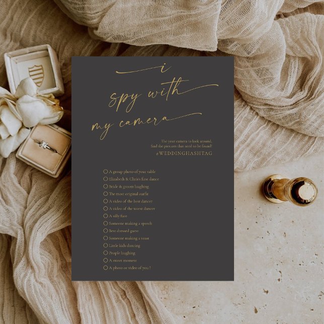 BLAIRE Modern Spy Wedding Photo Hunt Game Program (Creator Uploaded)