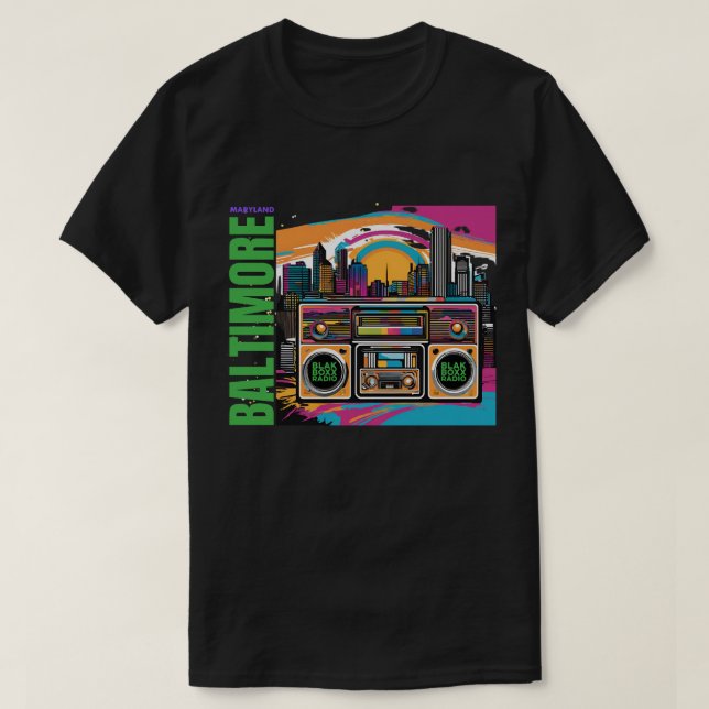 Blakboxx Radio T-Shirt (Design Front)