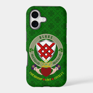 Blake Irish Shield & Claddagh Personalised Case