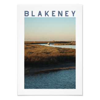 Blakeney Norfolk Coastal Landscape Poster