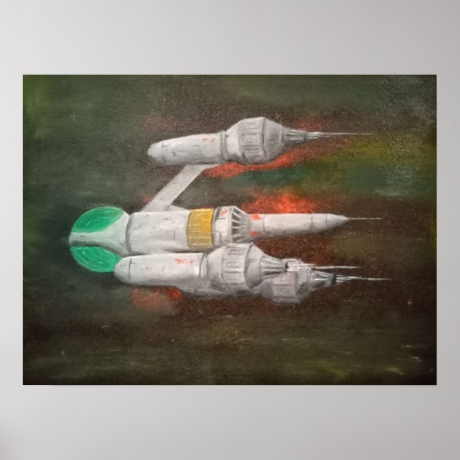 Blakes 7 Liberator DSV Poster (Front)