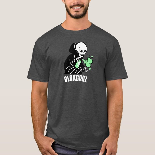 Blakgraz Grim Reaper T-Shirt (Front)
