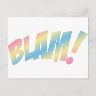 Blam! Postcard