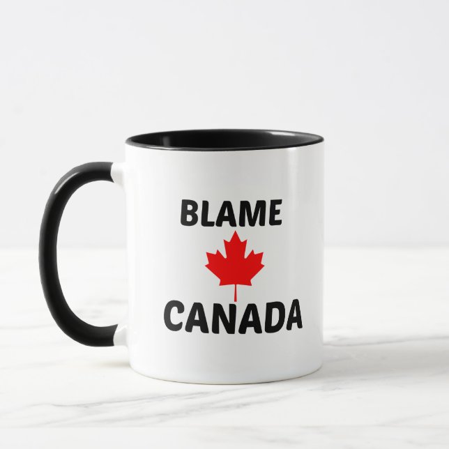 BLAME CANADA MUG (Left)