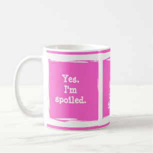 "Blame it on birth order." Customise yourself! Coffee Mug
