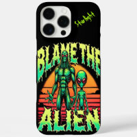 Blame the Alien in Sunset Glow