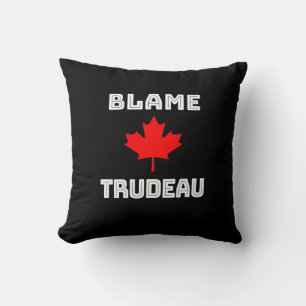 Blame Trudeau Cushion