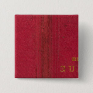 Blanchard's guide map of Chicago 2 15 Cm Square Badge