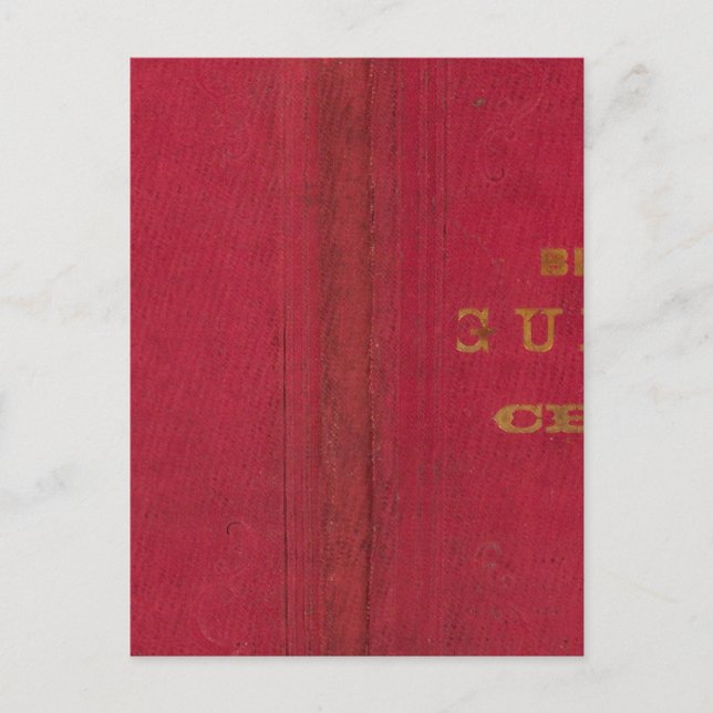 Blanchard's guide map of Chicago 2 Postcard (Front)