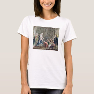 Blanche de Castille (1185-1252) Breaks up the Pris T-Shirt