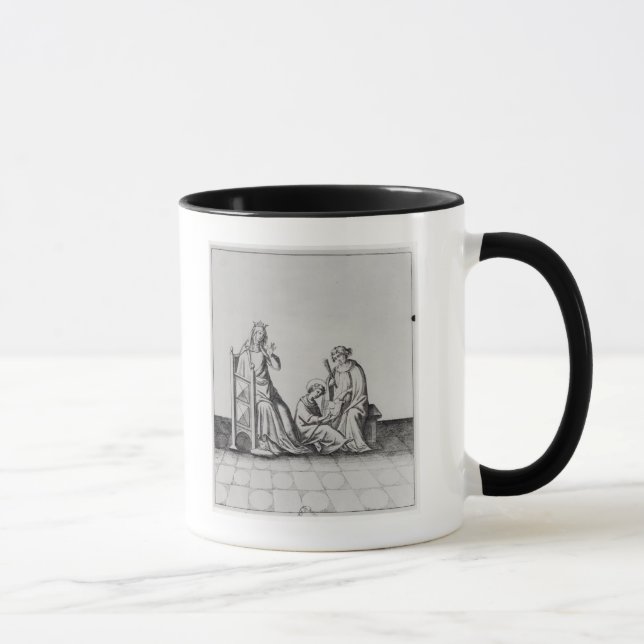 Blanche de Castille Queen of France and her Mug (Right)