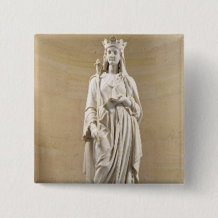 Blanche of Castile (1188-1252) Queen of France, 18 15 Cm Square Badge
