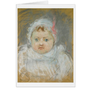 Blanche Pontillon as a Baby, 1872 (pastel on paper