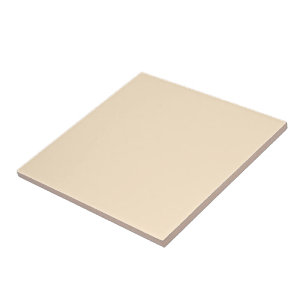 Blanched almond (solid colour) ceramic tile