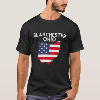 Blanchester Ohio USA State America Travel Ohioan T-Shirt