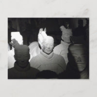 Blanco y Negro Foto Guerreros de Xiam China