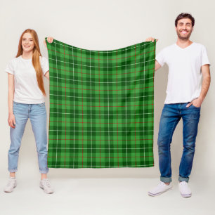 Blane Plaid Fleece Blanket