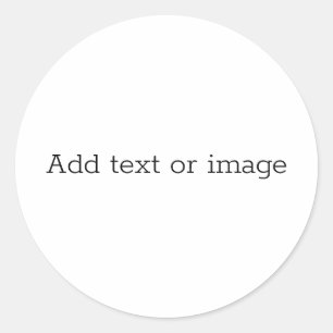 Blank 1-1/2 inch Round Envelope Stickers Customise