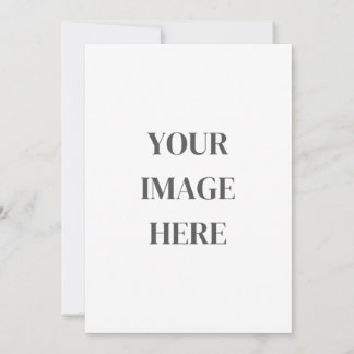 Blank 5x7 Invitation