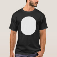 Blank Abstract Printed White Circle Graphics