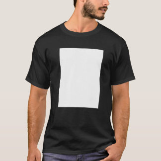 Blank Abstract White Square Space Graphic Fashion T-Shirt