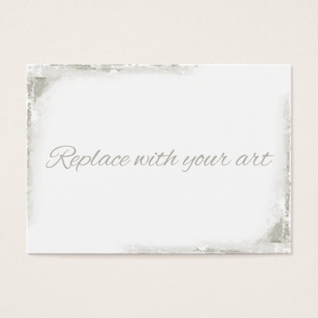 Blank ACEO Artist Trading Card Grunge Corners3 (Front)