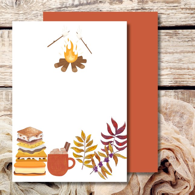 Blank Add Your Own Smore Fun Invitation (Creator Uploaded)