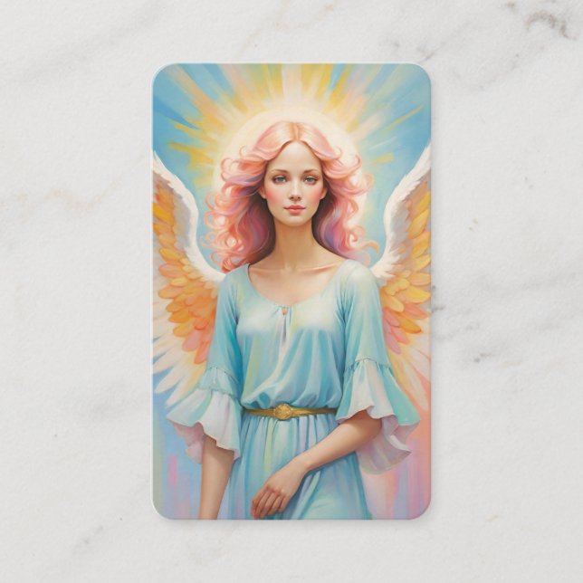 Blank Angel Oracle Message Cards (Front)