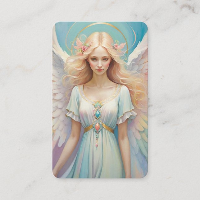 Blank Angel Oracle Messages Cards (Front)