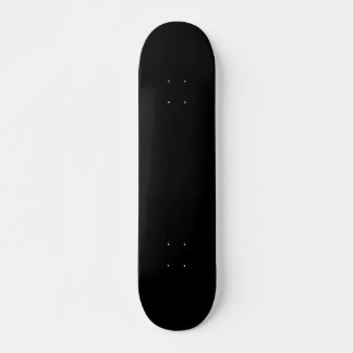 Blank Black Skateboard 7 3/4 Inch Custom Blank