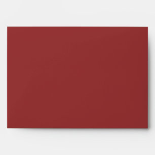 Blank Burgundy and Cream Customisable Envelope