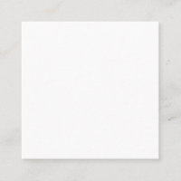 Blank Business Card 2.5"x2.5"