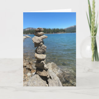 Blank Cairn Thank You Card