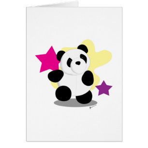 Blank Card - Dancing Panda