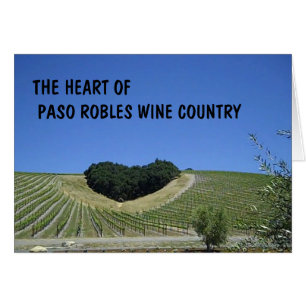 Blank Card: Heart of Paso Robles Wine Country