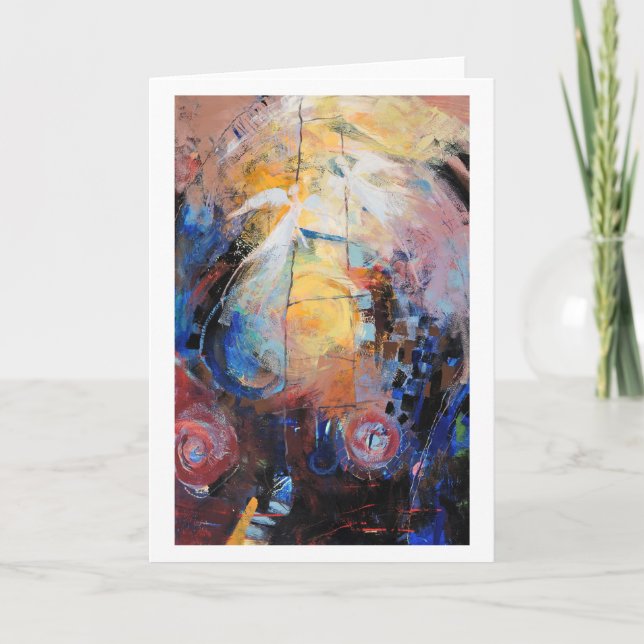 Blank card "Jacob's Ladder III" (Front)