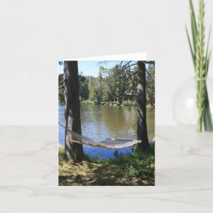 Blank Card, Lakeside Hammock Thank You Card