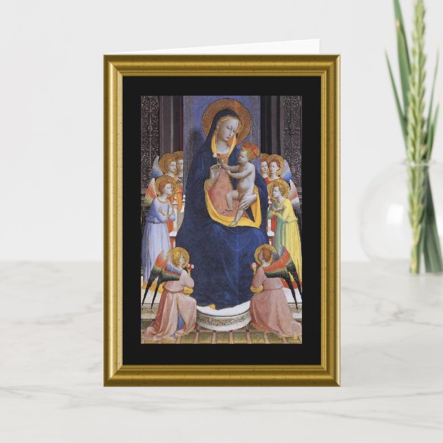 Blank Card - Madonna and Child (Front)