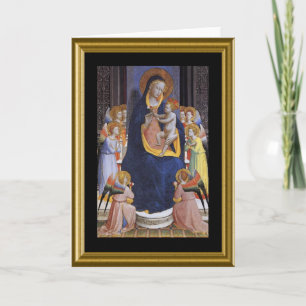 Blank Card - Madonna and Child