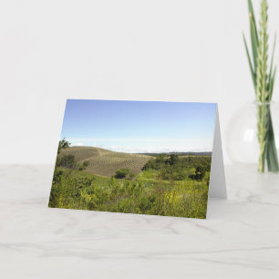 Blank Card: Templeton CA Wine Country Card