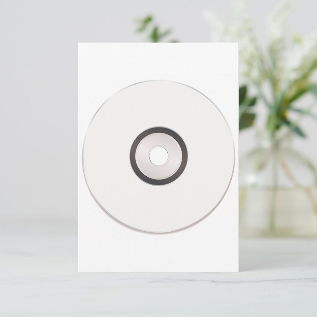 Blank CD Invitations (Creator Uploaded)