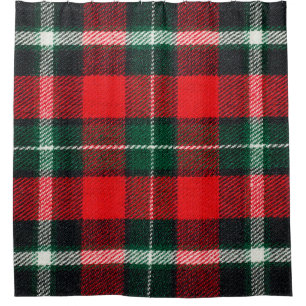 Blank chequered fabric texture, background with co shower curtain