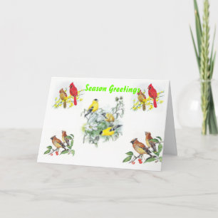 Blank Christmas Card