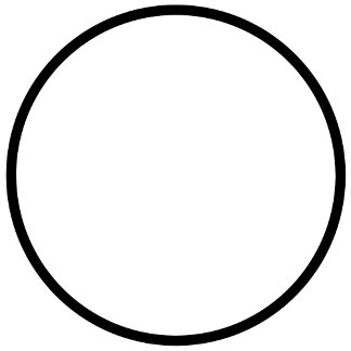 Blank Circle (Add Your Text) Classic Round Sticker