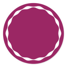 Blank Circle Custom Spice Container Sticker